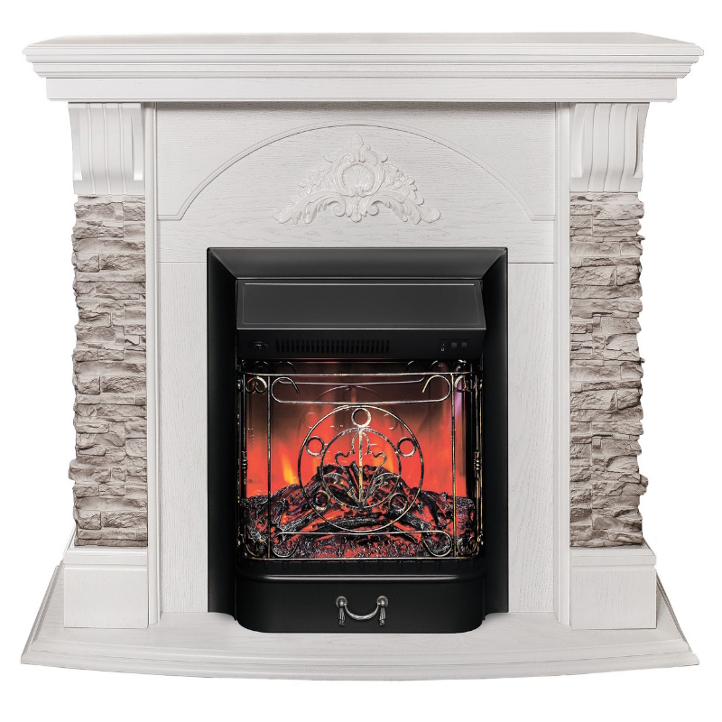 Каминокомплект RealFlame ATHENA GR STD/EUG/25'5/24 WT + MAJESTIC BL 10015400 в Иваново