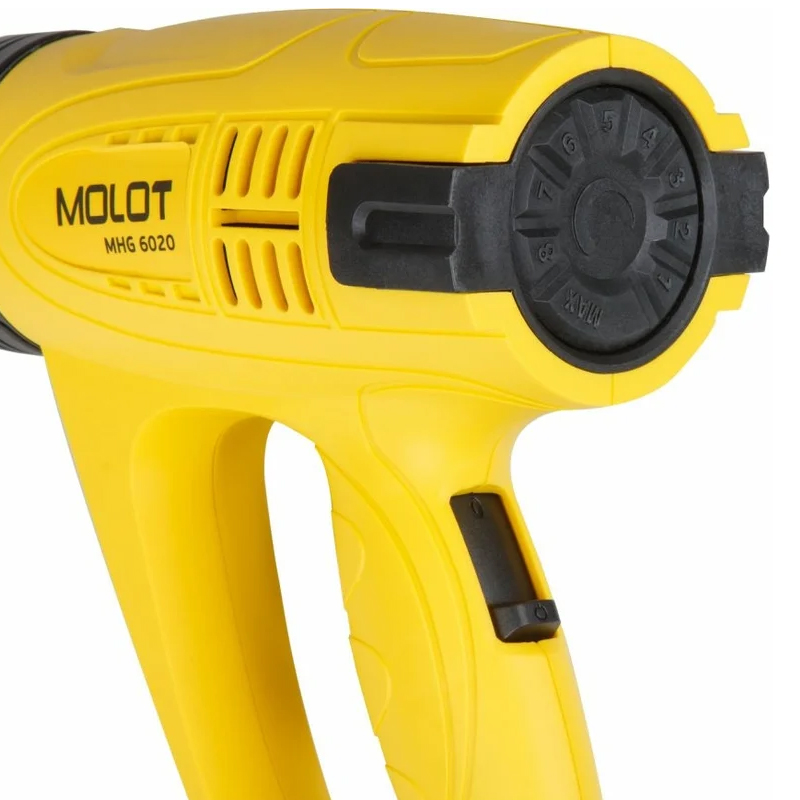 Термовоздуходувка Molot MHG 6020 MHG602000011 (в кор. + набор сопл 2000 Вт, 3 скор., 60-600 °С) в Александрове