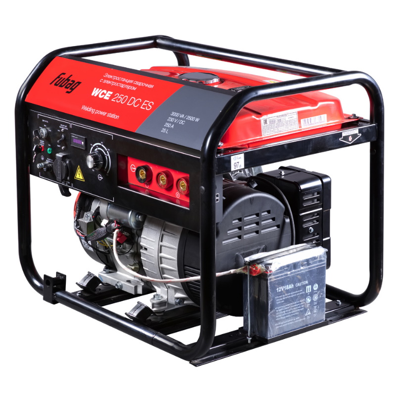 Электростанция сварочная Fubag WCE 250 DC ES 646274