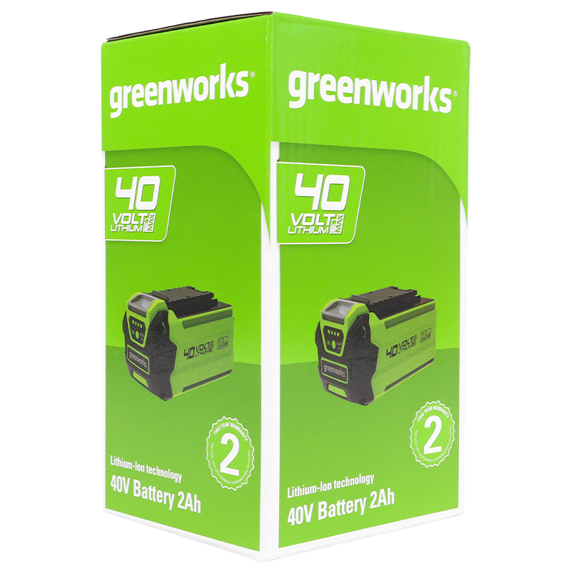Аккумулятор Greenworks G40B2 2926907, 40V, 2 А.ч