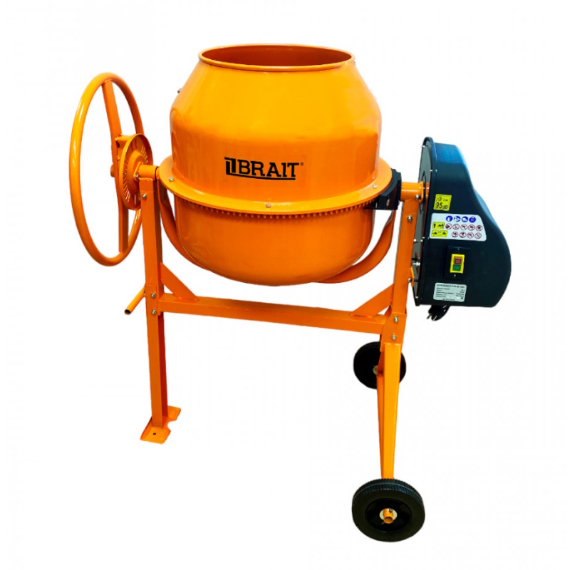 Бетоносмеситель Brait BR-200S 09.01.032.052 (850 Вт, 220В/50 Гц, 126 л,горловина 390 мм) в Угличе