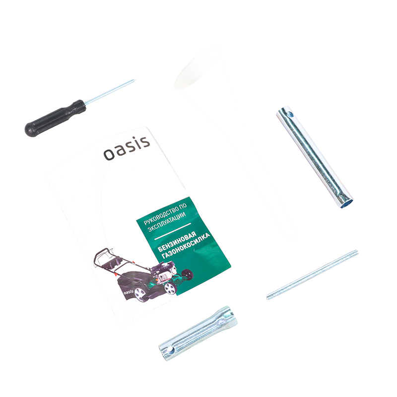 Газонокосилка бензиновая Oasis GB-15, 2,58 л.с., ширина скашивания 42 см