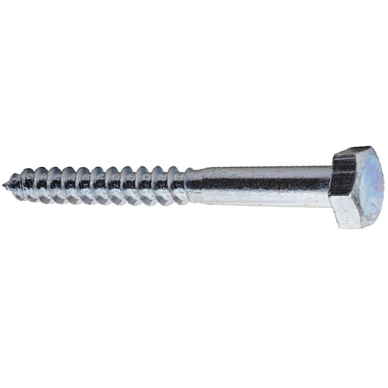 Шуруп Starfix SMC2-61771-30 8х100 мм шестигранная головка цинк DIN 571 30 штук в картонной упаковке 211₽