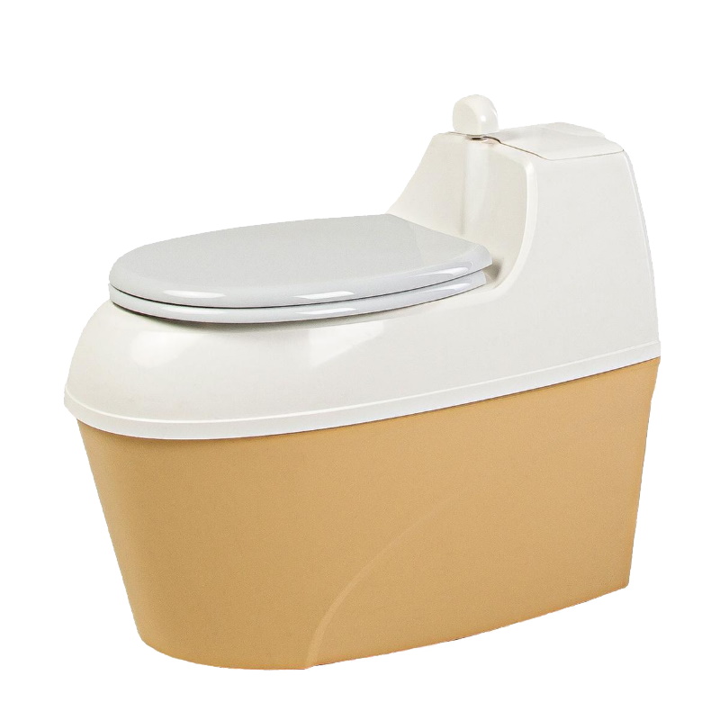 Биотуалет торфяной (компостный) Piteco 506 для загородного дома (с крышкой)