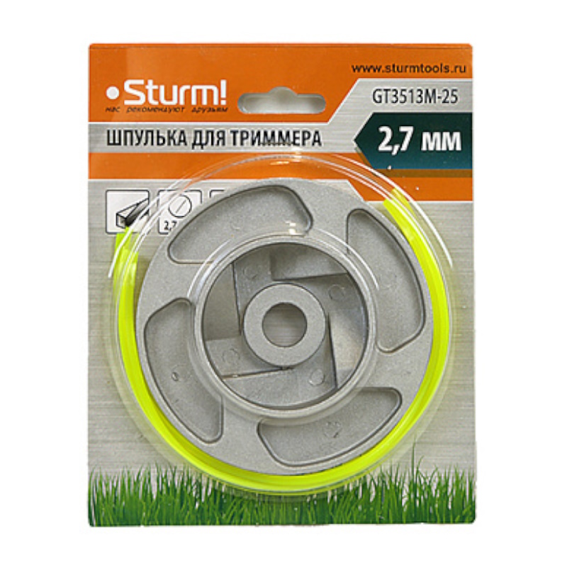 Катушка триммерная Sturm GT3513M-25 296₽