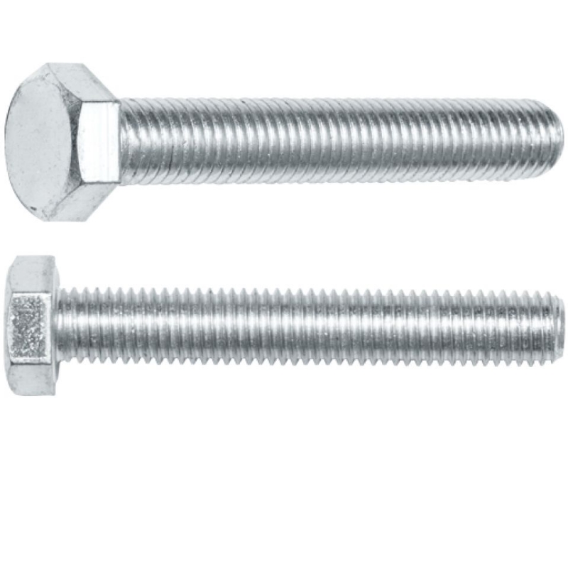Болт Starfix SMV1-13513-5, М6х60 мм, шестигранный, цинк, класс прочности 5.8, DIN 933 (5 кг)