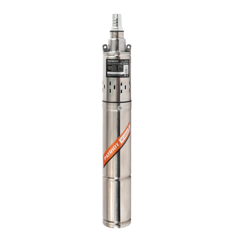 Насос скважинный винтовой Patriot SP 2250 S 315302471 (75 мм диаметр, для узких скважин, 400 вт, 1500 л/ч.)
