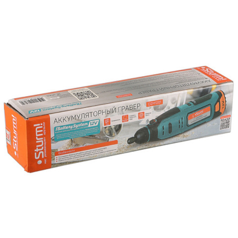 Гравер аккумуляторный Sturm CGM1201, 1BatterySystem12V во Владимире