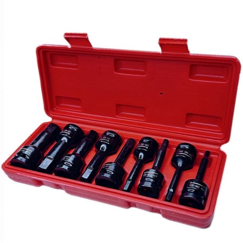 Набор ударных головок Stanko CS122487, HEX 1/2" (9 предметов) в Костроме