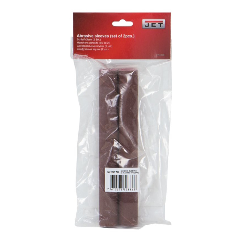Шлифовальные втулки Jet 575918K, 25х230 мм, 100G, для JOSS-S (2 шт.) в Кинешме