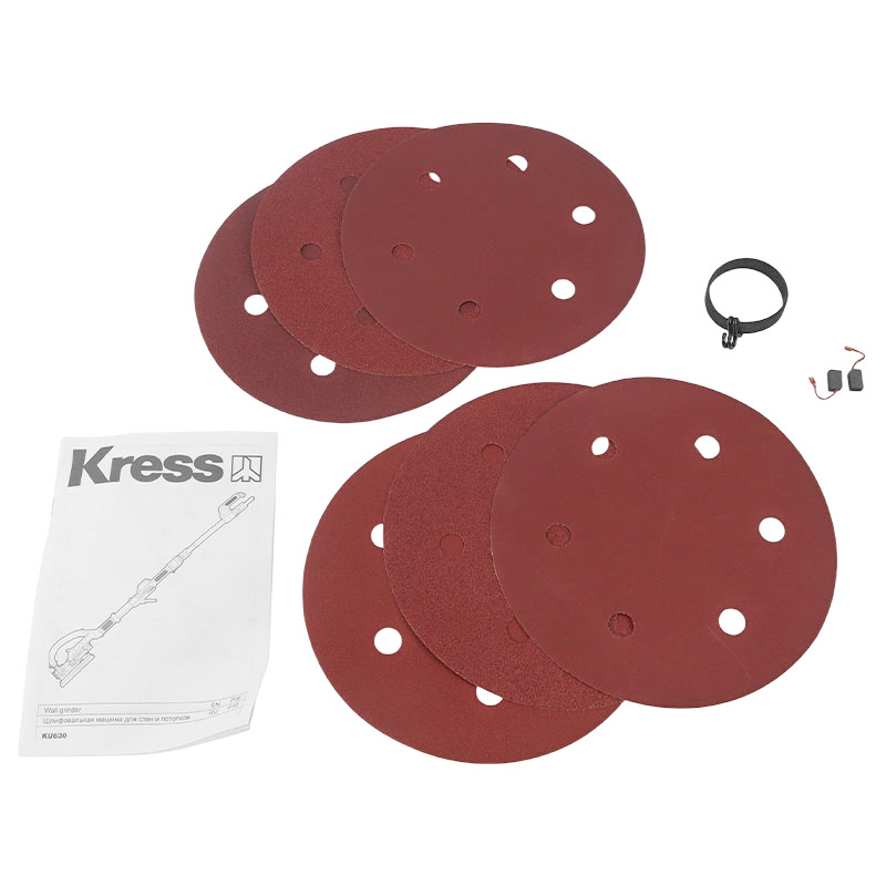 Шлифовальная машина Kress KU630 для стен и потолков 800 Вт