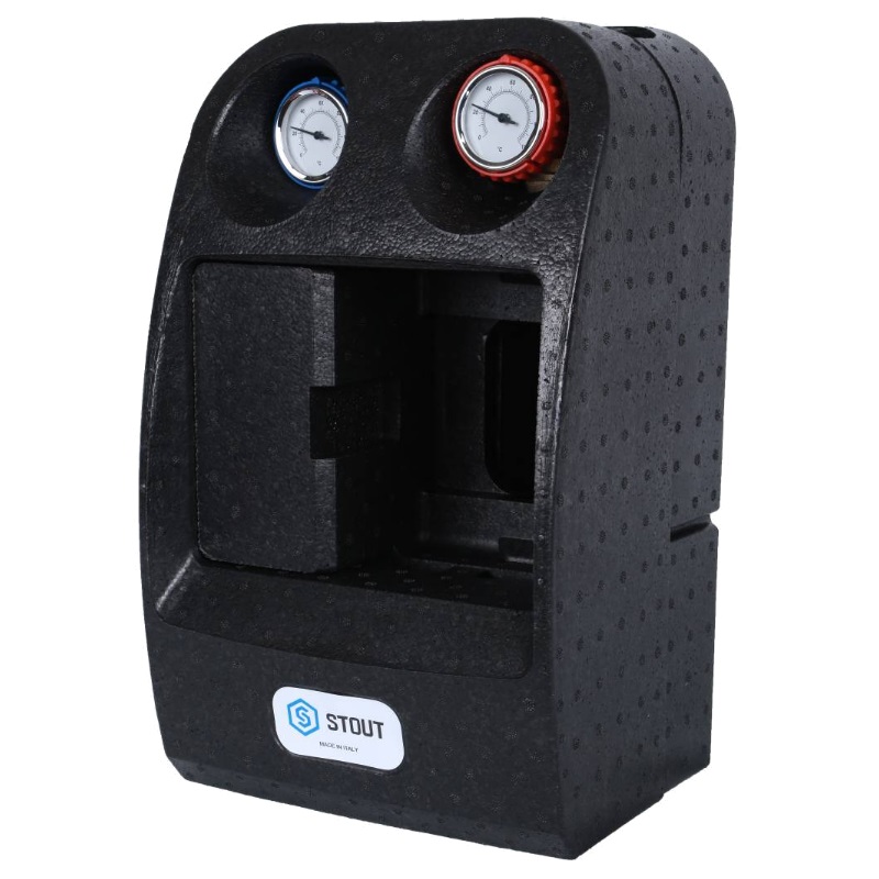 Насосная группа с теплообменником Stout SDG-0038-282501, 28 пластин, без насоса, в теплоизоляции в Костроме