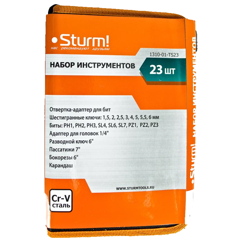 Набор инструментов Sturm 1310-01-TS23 23 предмета в Коврове