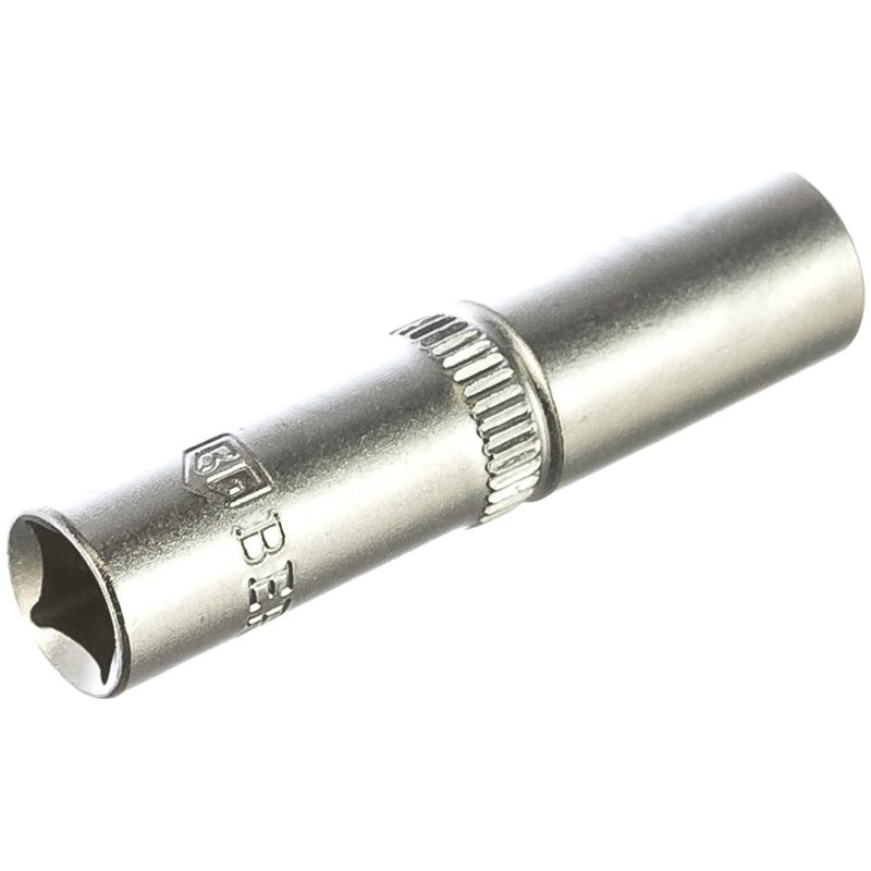Удлиненная торцевая головка Berger BG-14SD08, 6-гранная, SuperLock, квадрат 1/4", 8 мм, тонкостенная в Рыбинске