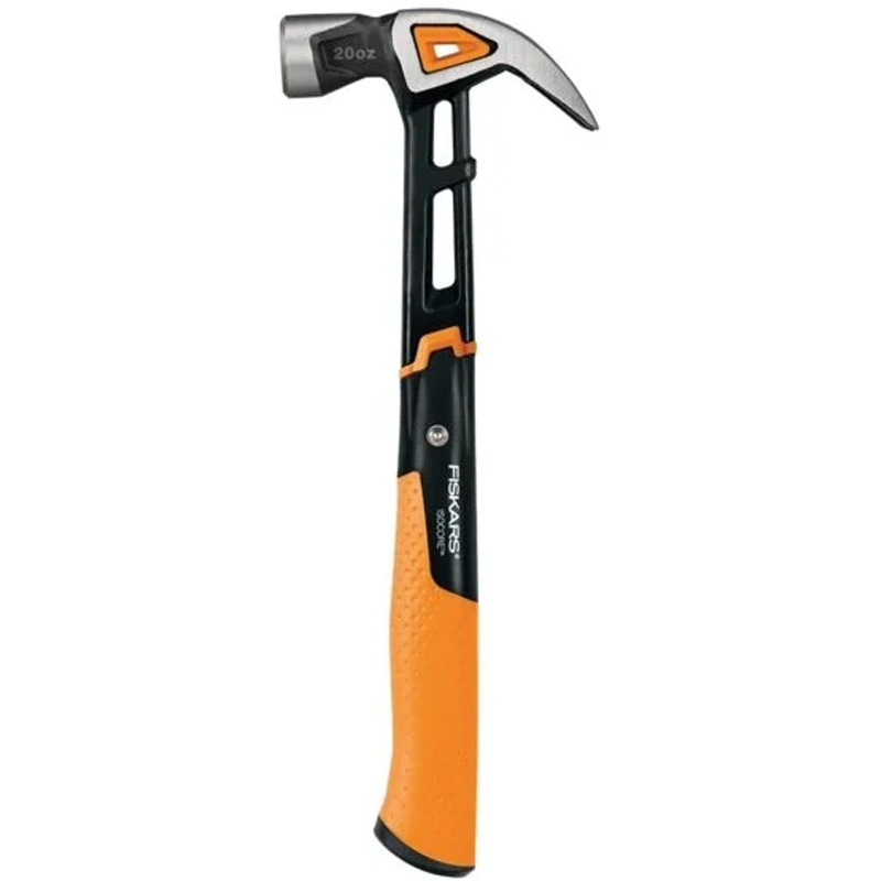 Молоток Fiskars 1027203 с загнутым гвоздодёром L 20/13.5 в Коврове