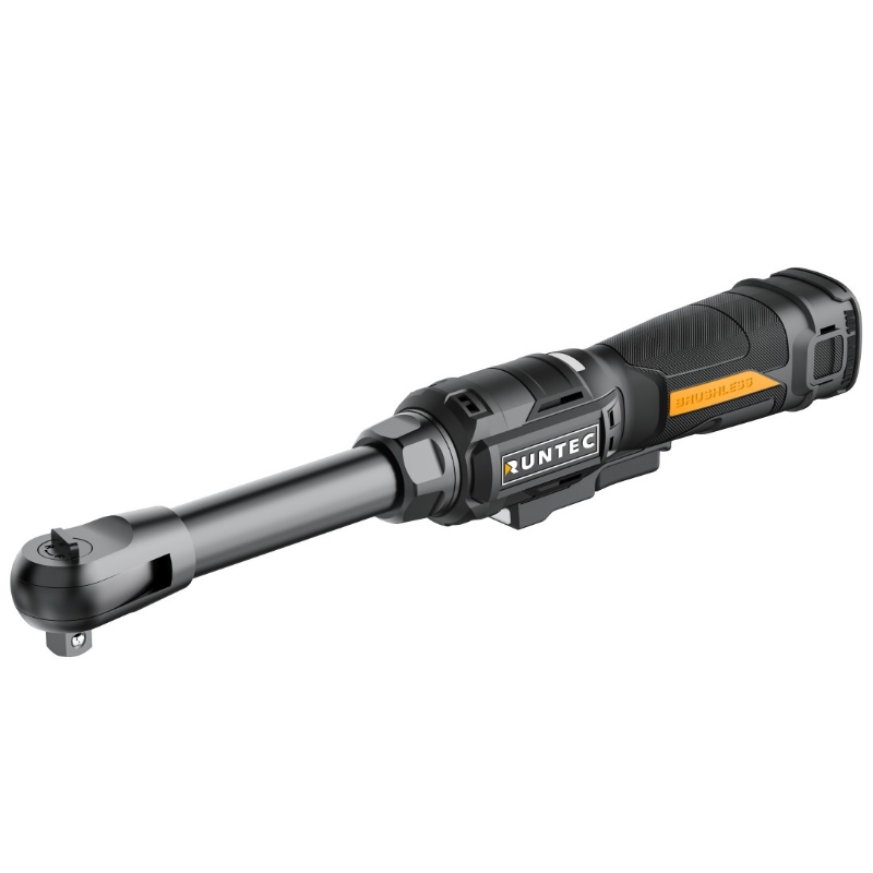 Гайковерт аккумуляторный удлинённый (трещотка) Runtec RT-IW2900, PRO 1/2" c переходником на 1/4", 16В, 2*2Ач, 85Нм в Череповце