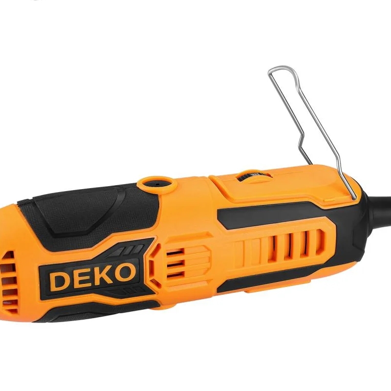 Электрический гравер в кейсе Deko DKRT200W 083-1066, с регулировкой скорости, 200 Вт, + набор аксессуаров 43 в Александрове