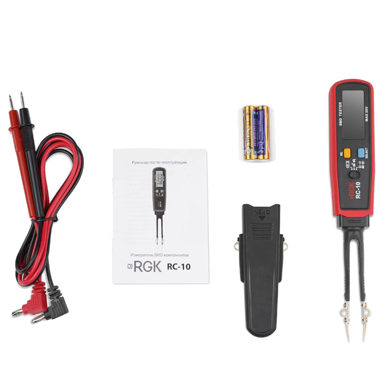 Тестер RLC (SMD) компонентов RGK RC-10 755207 в Иваново