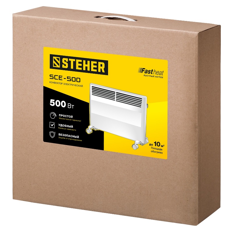 Конвектор электрический Steher SCE-500, Е серия, 0.5 кВт в Туле