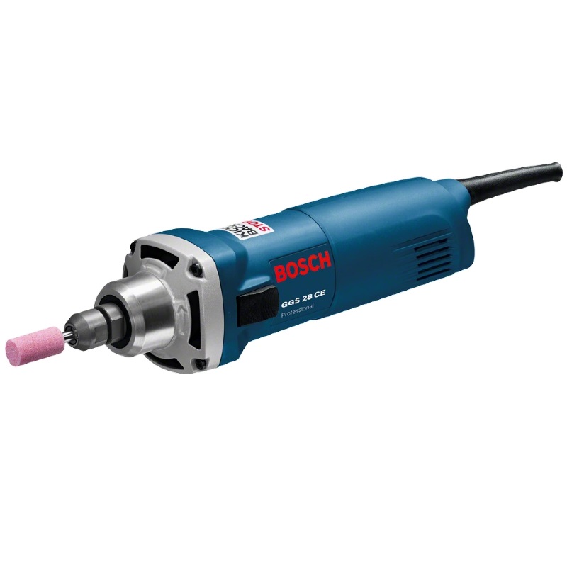 Шлифмашина прямая по металлу Bosch GGS 28 CE 0.601.220.100 (питание 220v, 2 ключа и гайка в наборе) в Иваново