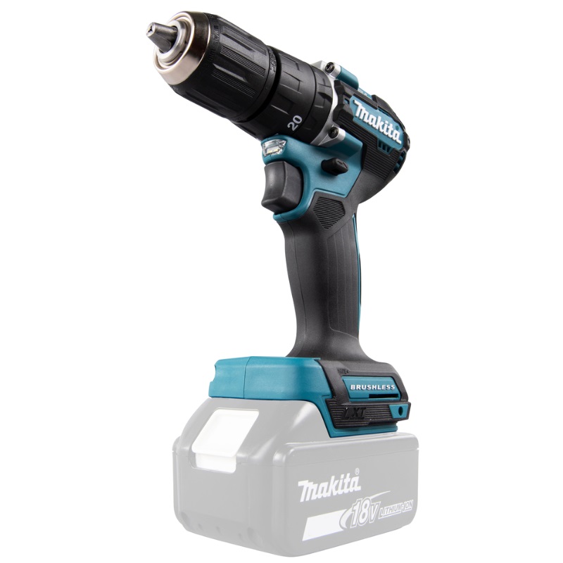 Аккумуляторная ударная дрель-шуруповерт Makita DHP487Z (Li-ion 18 В, без АКБ и ЗУ) в Туле