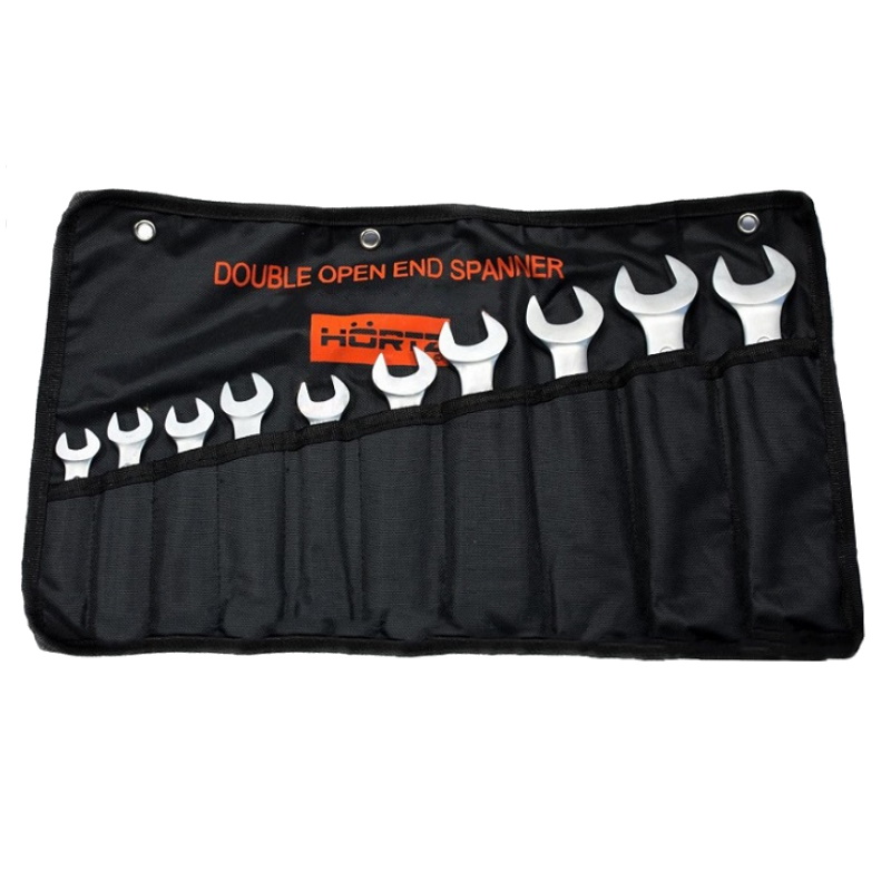 Набор ключей комбинированных трещоточных Hortz 1038101 хромирование 10 шт 8-24 6899₽