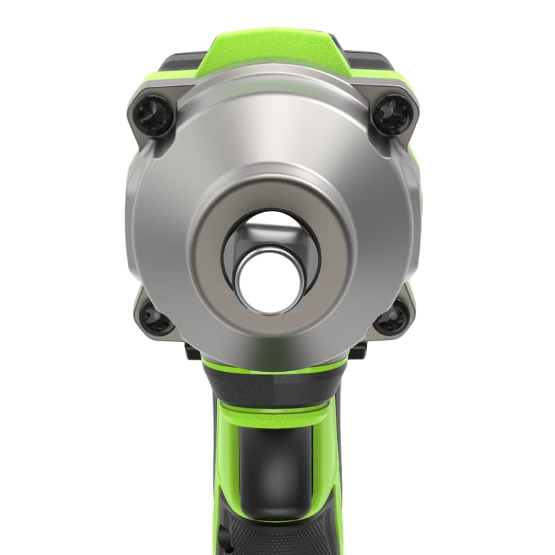 Гайковерт ударный аккумуляторный Greenworks IW5500 3805007CUG, 24V, б/щет, 1/2'', 500 Нм, 3 режима, 1х5Ач, ЗУ, коробка в Ярославле