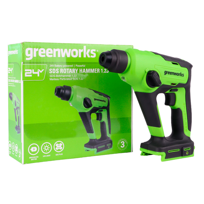 Аккумуляторный перфоратор Greenworks 3803107