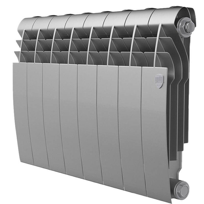 Радиатор Royal Thermo BiLiner 350 /Silver Satin НС-1197130, 8 секций в Переславле