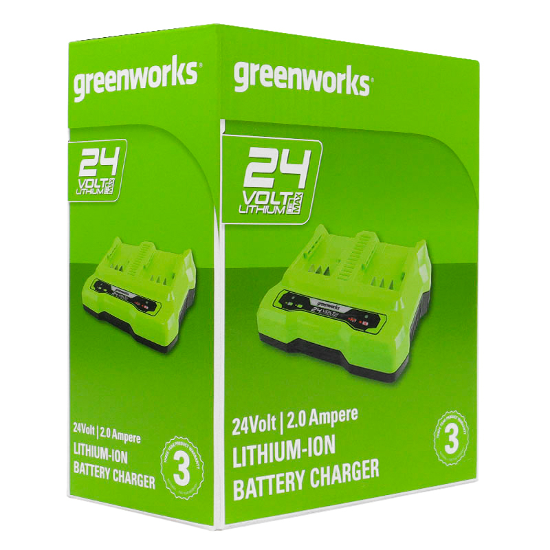 Зарядное устройство на 2 аккумулятора Greenworks 24В 2931907 в Кинешме