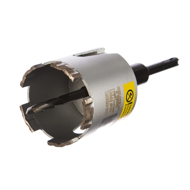 Коронка алмазная Hilberg Laser Five Teeth HP268,по бетону, 68 мм  в Череповце