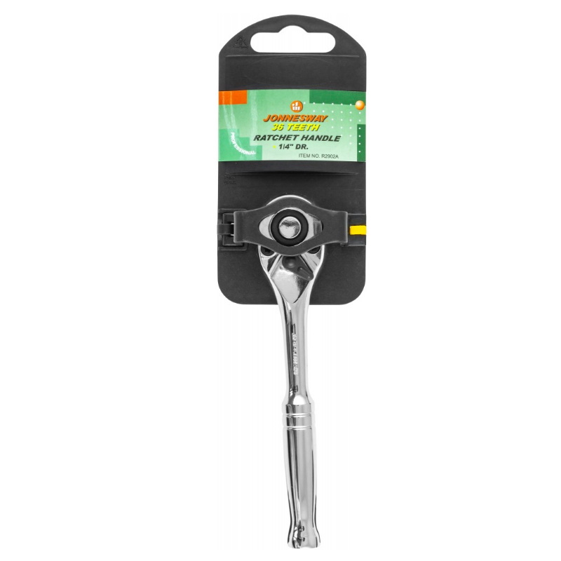 Рукоятка трещоточная Jonnesway R2902A 047152 1/4"DR, 36 зубцов, 125 мм в Александрове