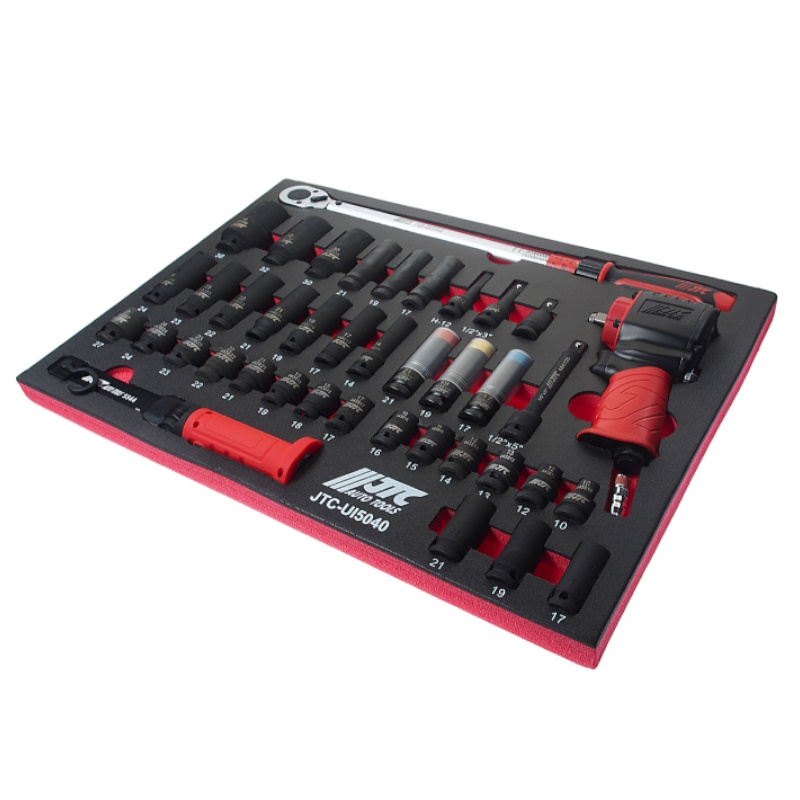Набор инструментов в ложементе JTC JTC-UI5040 для слесарно-монтажных работ 40 предметов 55200₽