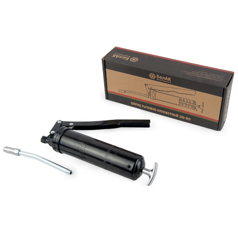 Шприц рычажно-плунжерный БелАК БАК00020 300 мл 667₽