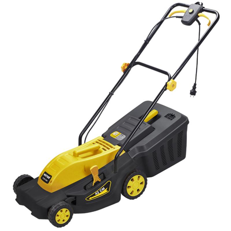 Электрическая газонокосилка Huter ELM-1800P (травосборник пластик, ширина скашивания 42 см, 1800 Вт) в Твери