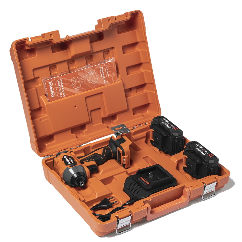 Винтоверт ударный аккумуляторный Daewoo DAX 3021Li SET