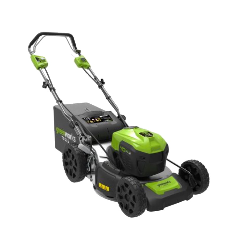 Самоходная газонокосилка Greenworks GD40LM46SP 2506807UB, 40В, 46см, в комплекте с АКБ 4АЧ и ЗУ в Череповце
