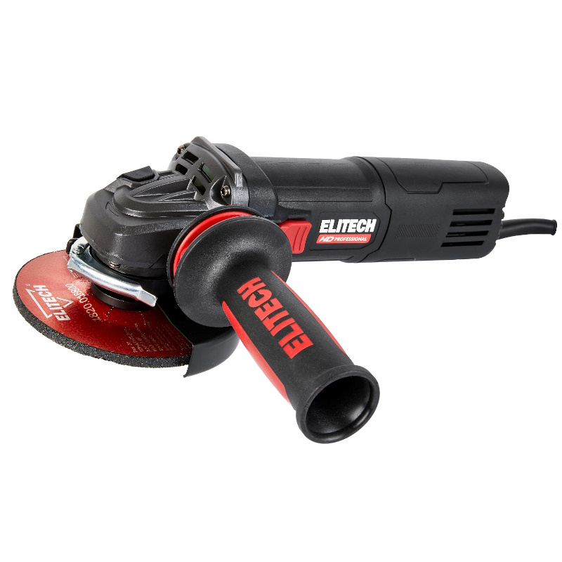 Угловая шлифмашина (болгарка) Elitech AG 1412E E2213.050.00, 125 мм, 1400 Вт, плавный пуск, регулировка оборотов в Ярославле