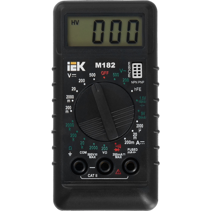 Мультиметр цифровой IEK COMPACT M182 TMD-1S-182 в Туле