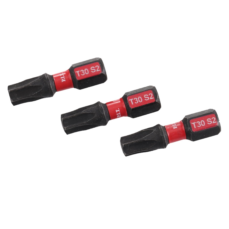 Биты ударные P.I.T. ASDR01-25T30, T30x25 мм, 3 шт. в Переславле