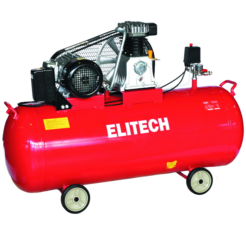 Компрессор ременный масляный Elitech КПР 550-200-3.0 205971, 550 л/м, 3.0 кВт, 10 бар в Рыбинске