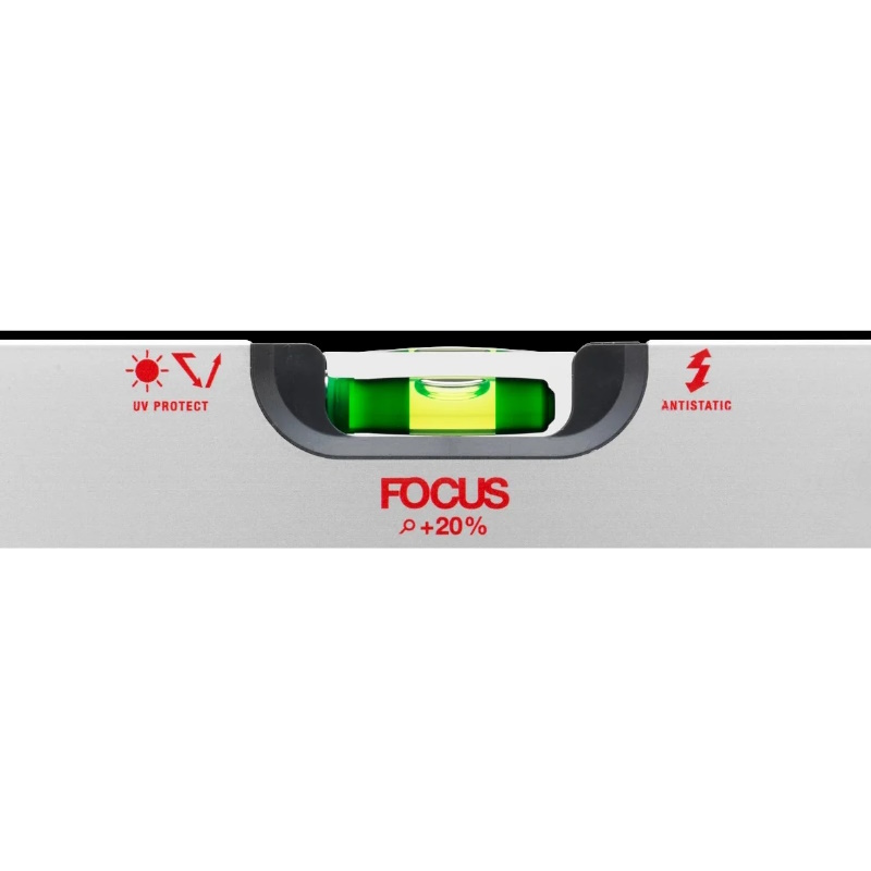 Уровень Sola AV 80 01111101, L = 80 см, 2 глазка, точность 0,5мм/м