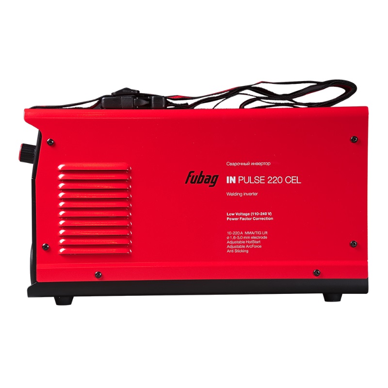 Инвертор сварочный Fubag IN PULSE 220 CEL ручной дуговой сварки с аргоном