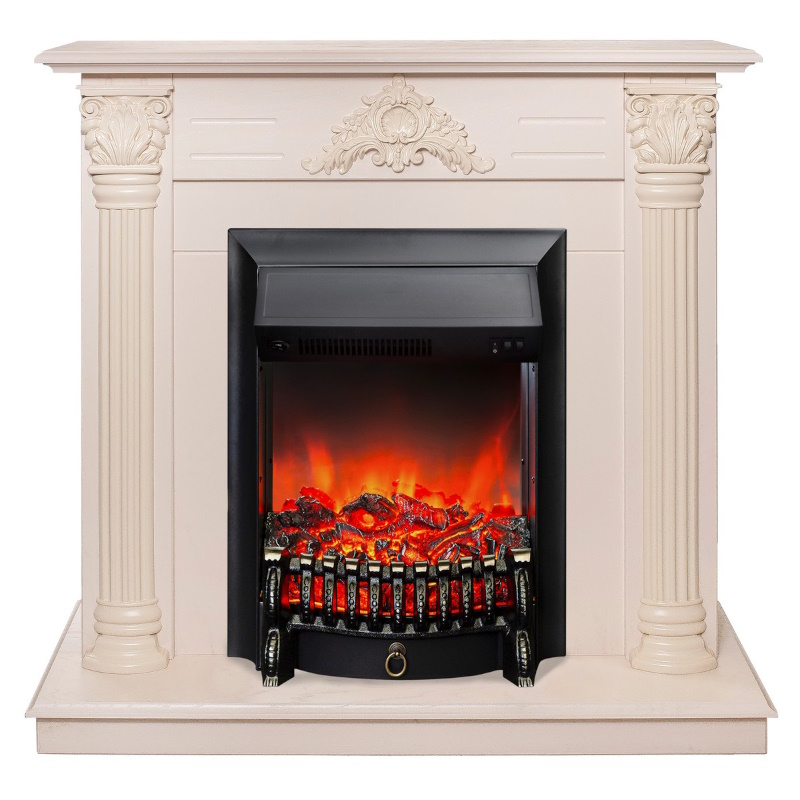 Каминокомплект RealFlame STEFANIA STD/EUG WT + FOBOS LUX BL 10017013 в Иваново