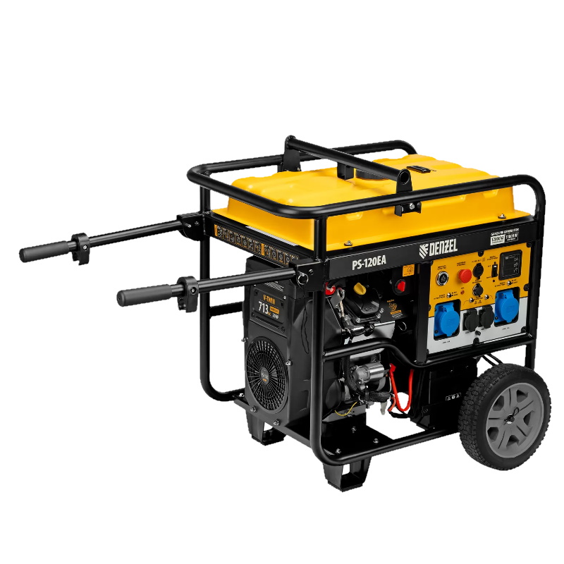 Бензиновый генератор Denzel PS-120EA, 946964 в Муроме