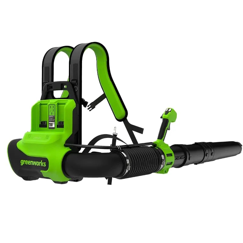Ранцевая аккумуляторная воздуходувка Greenworks GD40BPG2 2408107UB, 40V, бесщеточная, с 1хАКБ 4 Ач и ЗУ в Кинешме