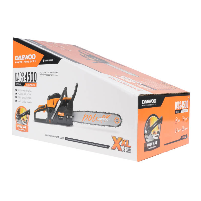 Бензопила садовая Daewoo DACS 4500, ТОПОР 500 гр. В ПОДАРОК в Костроме