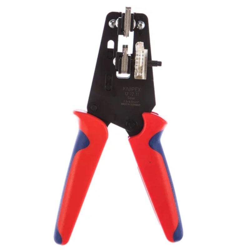 Стриппер прецизионный со сменными фасонными ножами Knipex KN-121211, 1.5/2.5/4/6 мм², длина 195 мм в Рыбинске