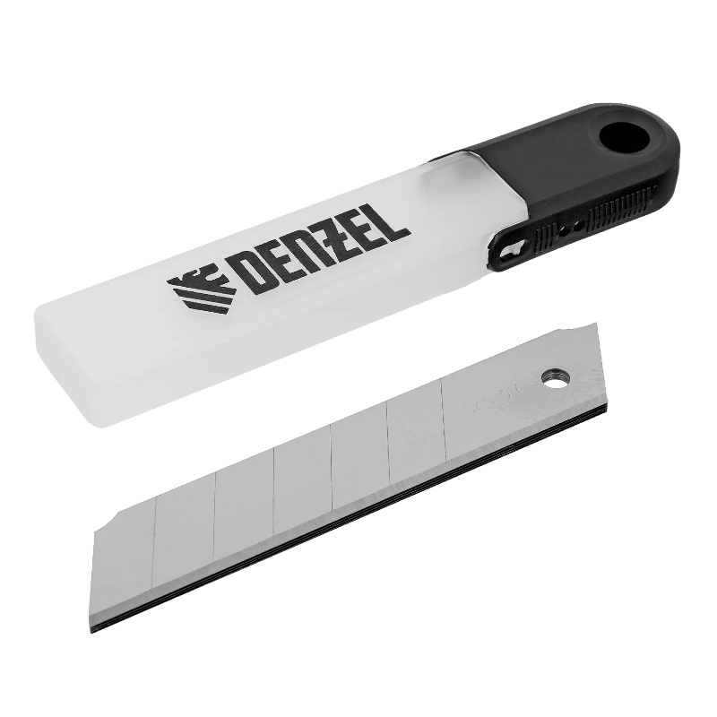 Лезвия Denzel 79316, 25 мм, сталь SK5 - 0,7 мм, 5 штук  в Угличе