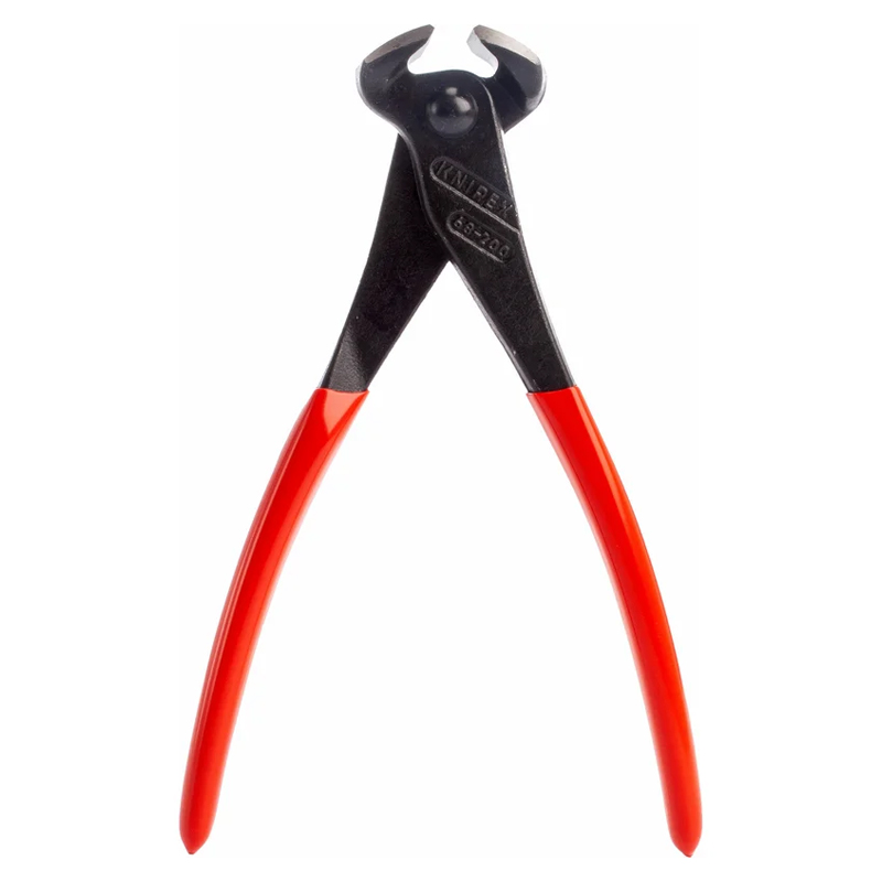 Кусачки торцевые Knipex KN-6801200 (200 мм, фосфатированные, обливные ручки) в Угличе